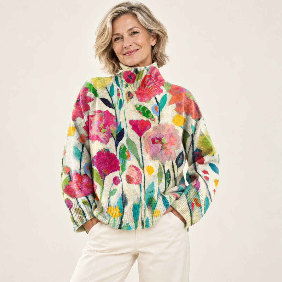 Damen-Rollkragenpullover