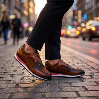 Marcelli - Ledersneaker für Herren - Produktansicht 14