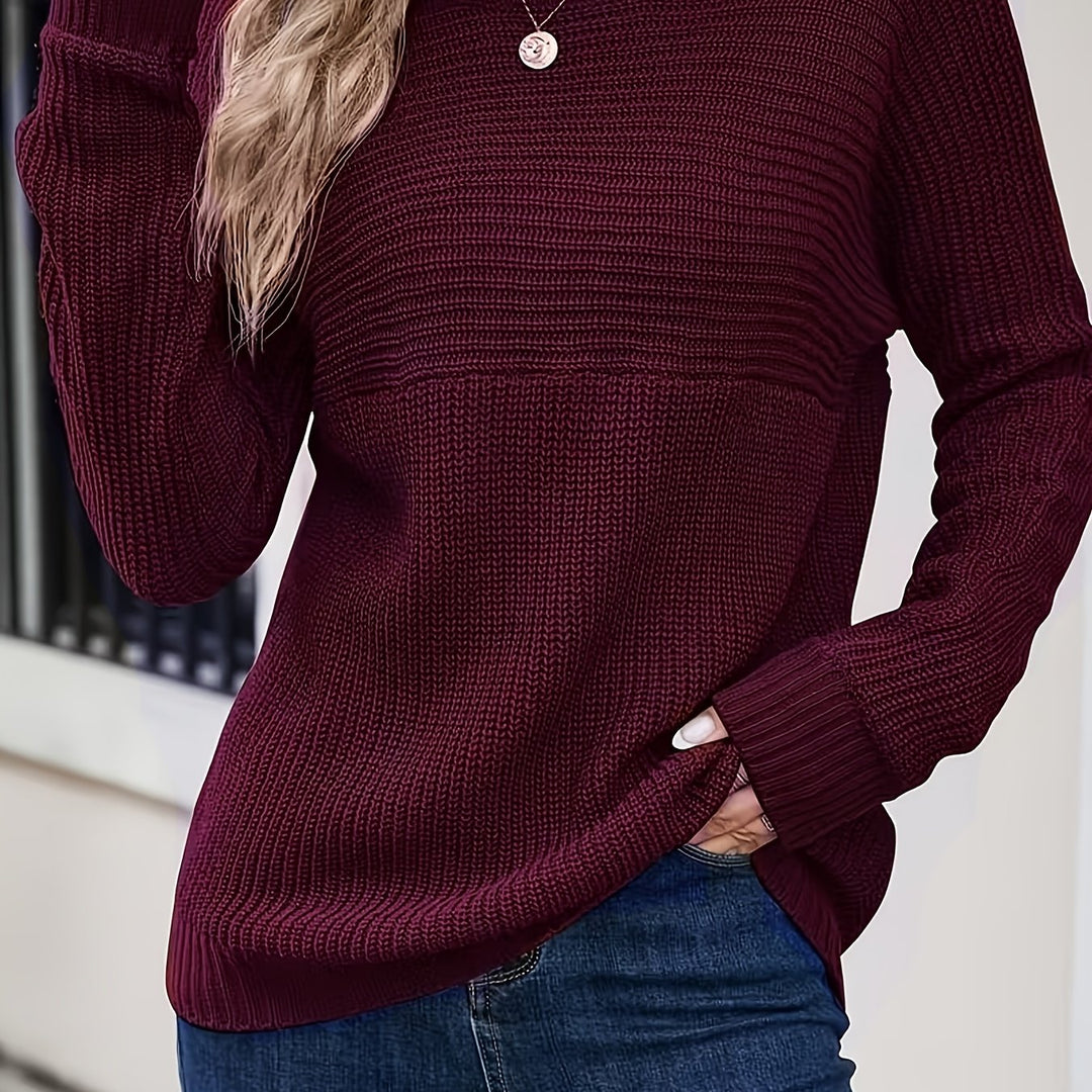 Mila - Oversize-Rundhalspullover - Produktansicht 11
