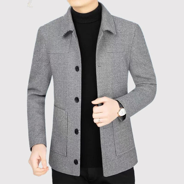 Venezia Herringbone - Vielseitige Herrenjacke - Produktansicht 4