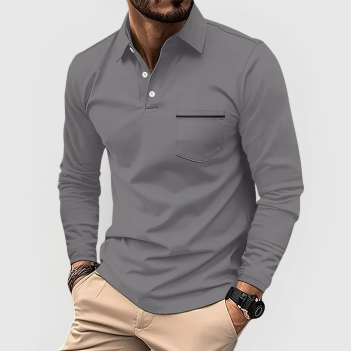 Wolfgang - Poloshirt mit Brusttasche - Produktansicht 3