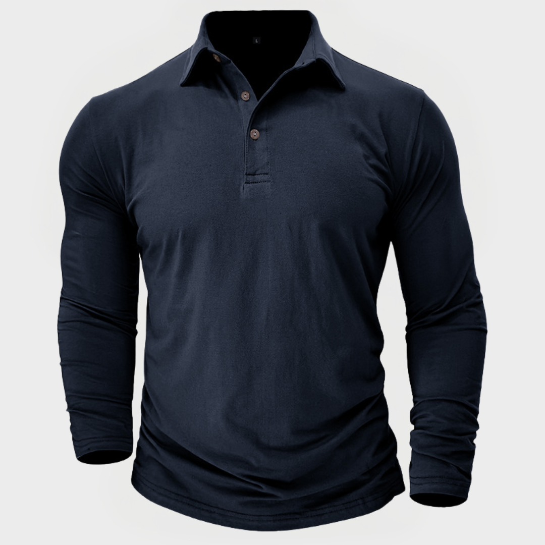 Bernd - Baumwoll-Poloshirt für Herren - Produktansicht 3