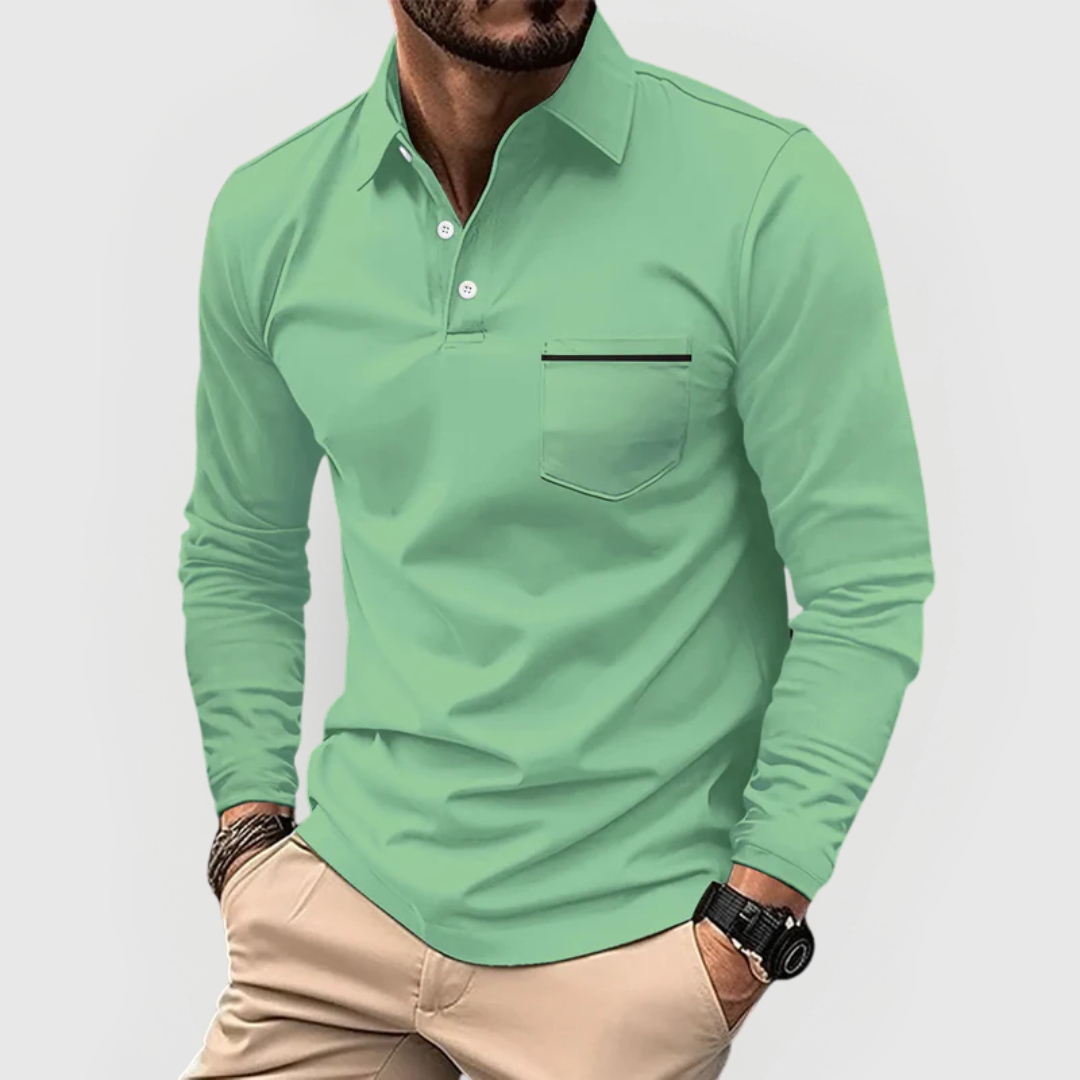 Wolfgang - Poloshirt mit Brusttasche - Produktansicht 7
