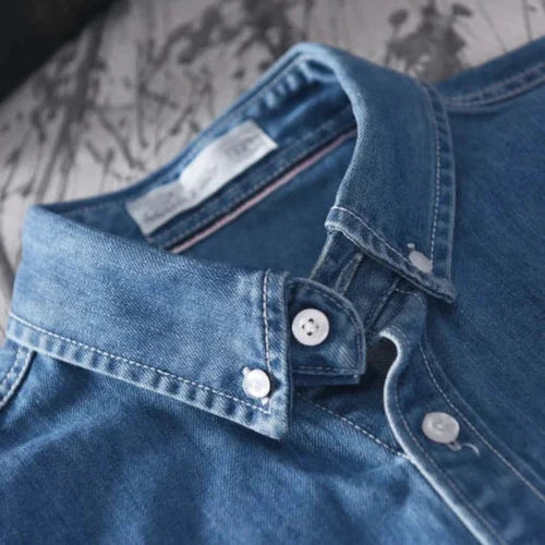 Bernd - Denim-Hemd für Herren - Produktansicht 5
