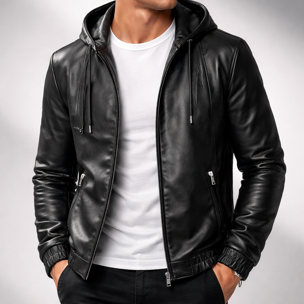 Lucerno Signature - Klassische Lederjacke - Produktansicht 6