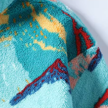 Abstract Peaks - Fleecejacke für Herren - Produktansicht 7