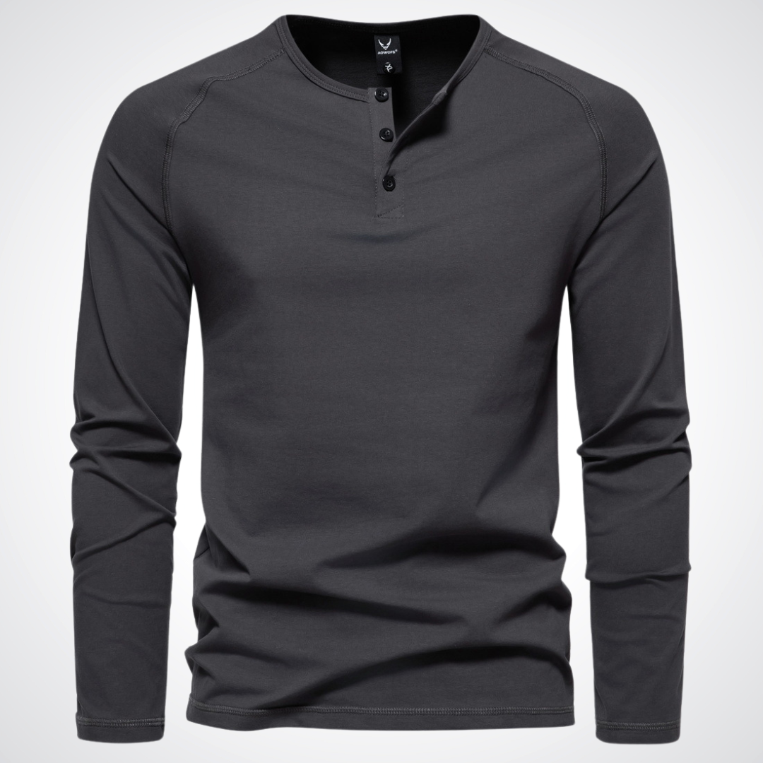 Peter - Henley-Shirt für Herren - Produktansicht 4