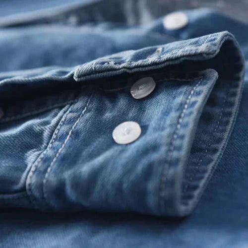 Bernd - Denim-Hemd für Herren - Produktansicht 7