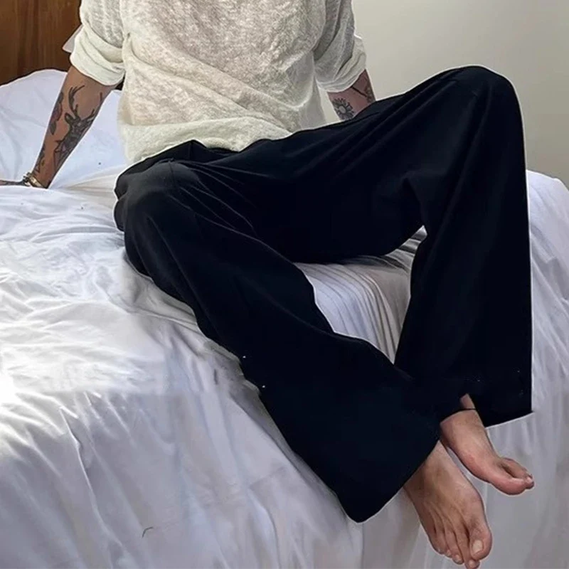 Luthor – Herren-Hose mit weitem Bein und Elastikbund