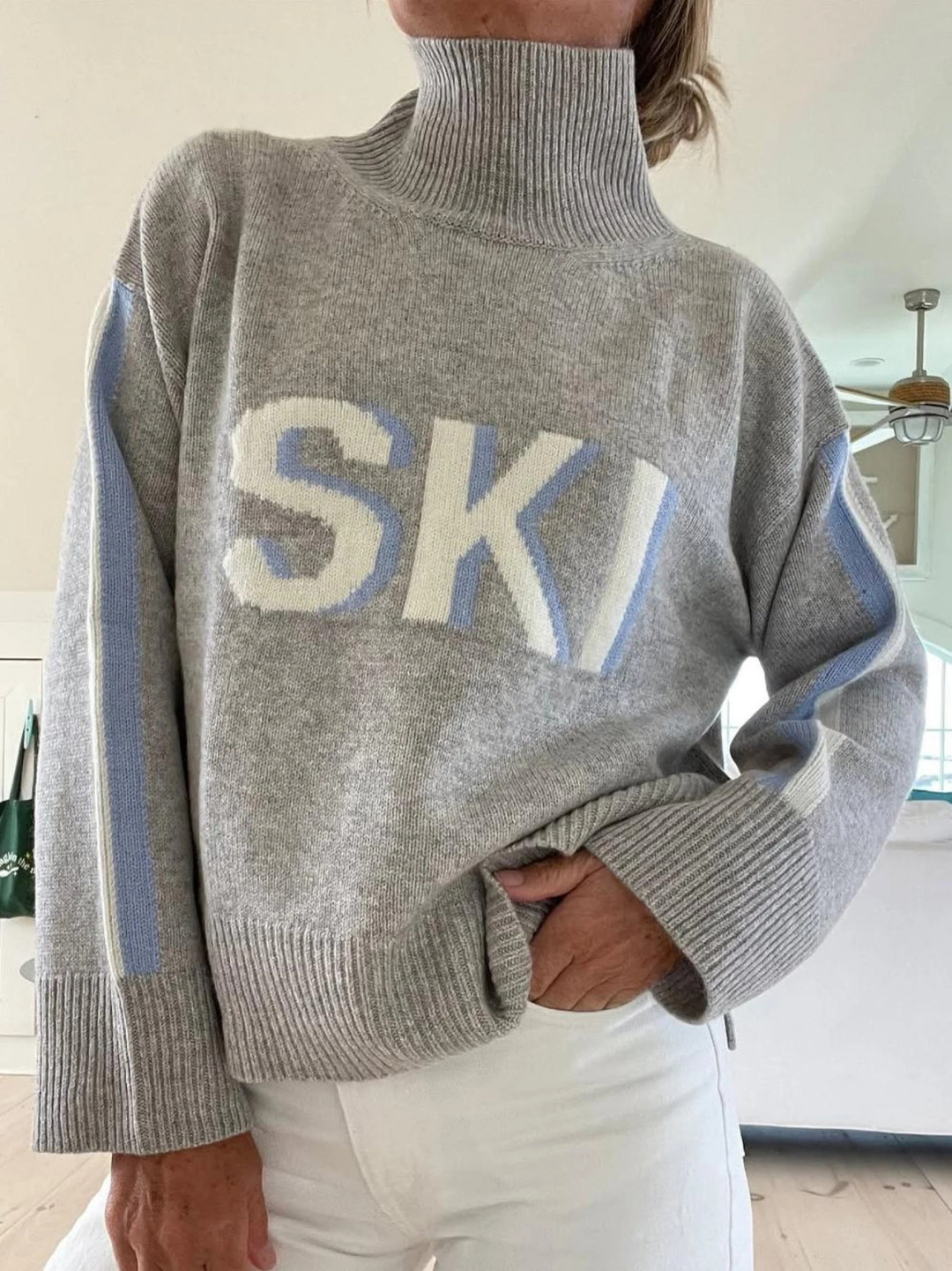 Mia - Retro Rollkragenpullover - Produktansicht 1