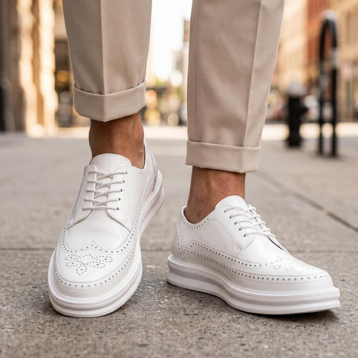 Ashton – Herren-Brogue-Sneaker aus Leder