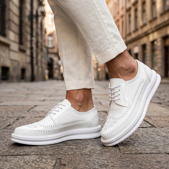 Ashton – Herren-Brogue-Sneaker aus Leder