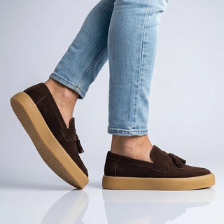 Bancroft – Herren-Wildleder-Loafer mit Quaste
