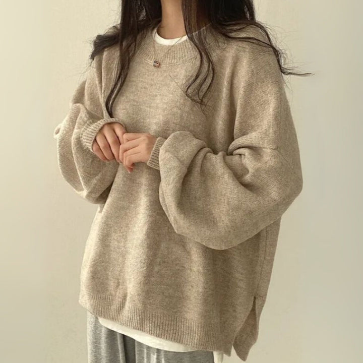 Yvonne - Oversize-Rundhalspullover - Produktansicht 3