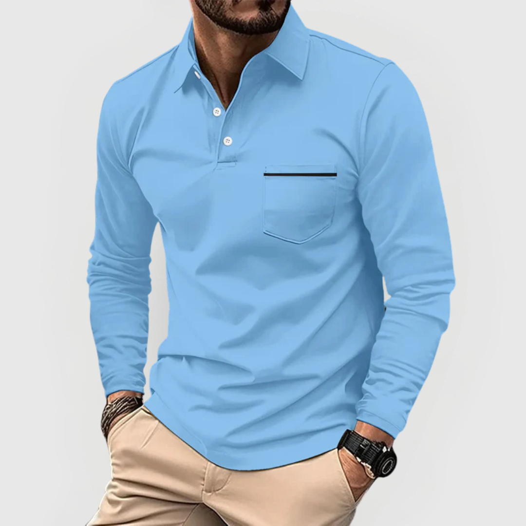 Wolfgang - Poloshirt mit Brusttasche - Produktansicht 8