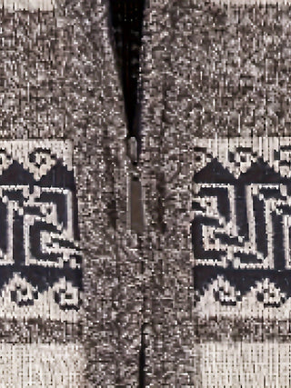 Brooks | Patterned Full-Zip Cardigan