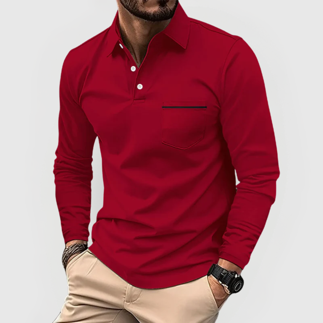 Wolfgang - Poloshirt mit Brusttasche - Produktansicht 5