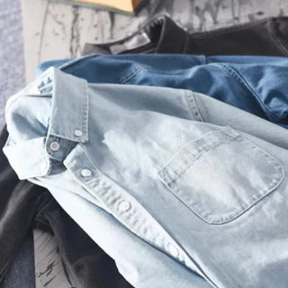 Bernd - Denim-Hemd für Herren - Produktansicht 8