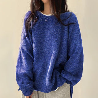 Yvonne - Oversize-Rundhalspullover - Produktansicht 5