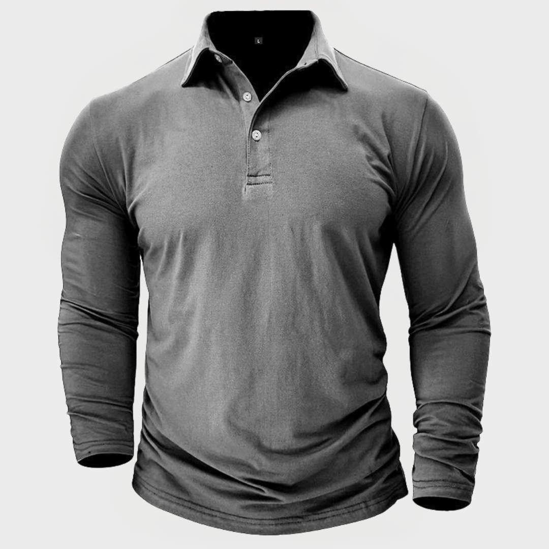 Bernd - Baumwoll-Poloshirt für Herren - Produktansicht 5