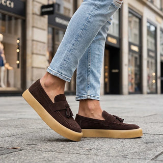Bancroft – Herren-Wildleder-Loafer mit Quaste