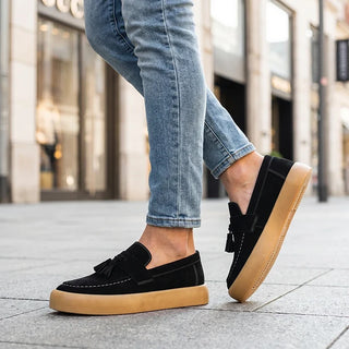 Bancroft – Herren-Wildleder-Loafer mit Quaste