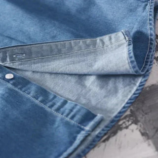 Bernd - Denim-Hemd für Herren - Produktansicht 12
