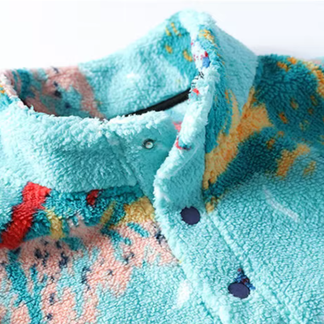 Abstract Peaks - Fleecejacke für Herren - Produktansicht 6