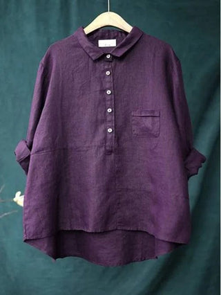 Elvie – Elegante Damenbluse mit langen Ärmeln