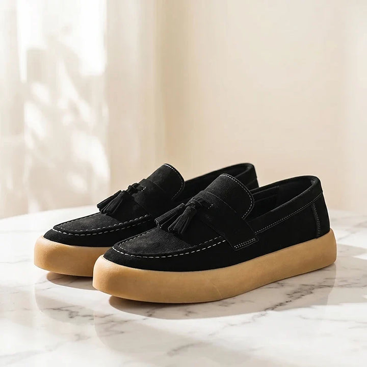 Bancroft – Herren-Wildleder-Loafer mit Quaste