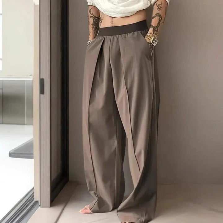 Luthor – Herren-Hose mit weitem Bein und Elastikbund