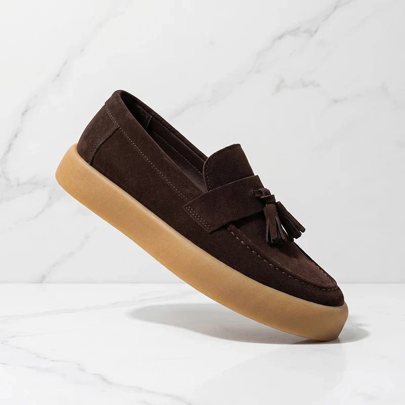 Bancroft – Herren-Wildleder-Loafer mit Quaste