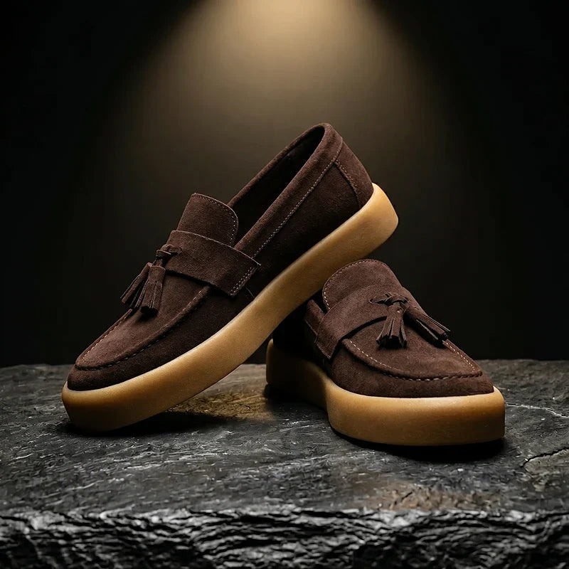 Bancroft – Herren-Wildleder-Loafer mit Quaste