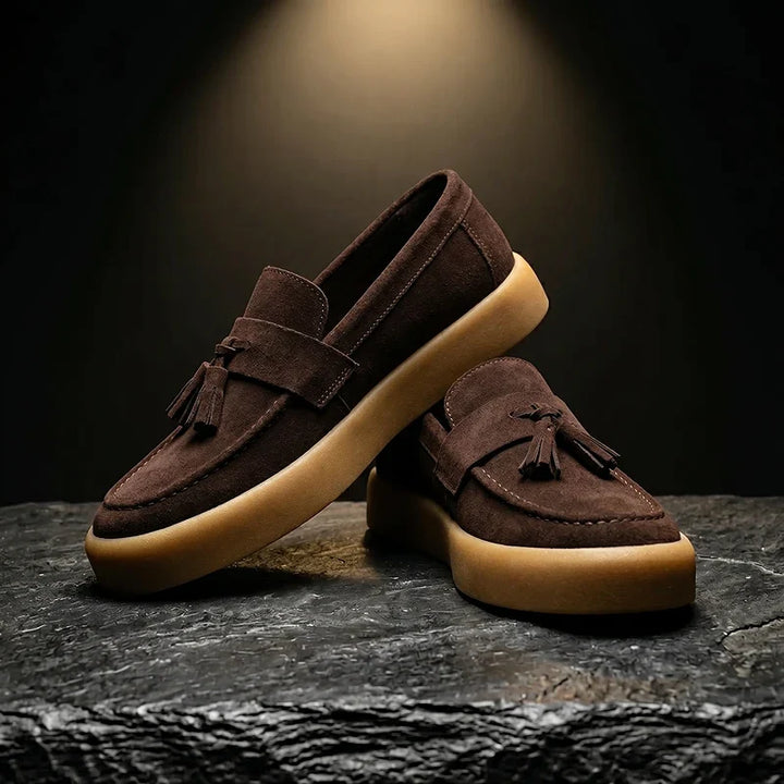 Bancroft – Herren-Wildleder-Loafer mit Quaste