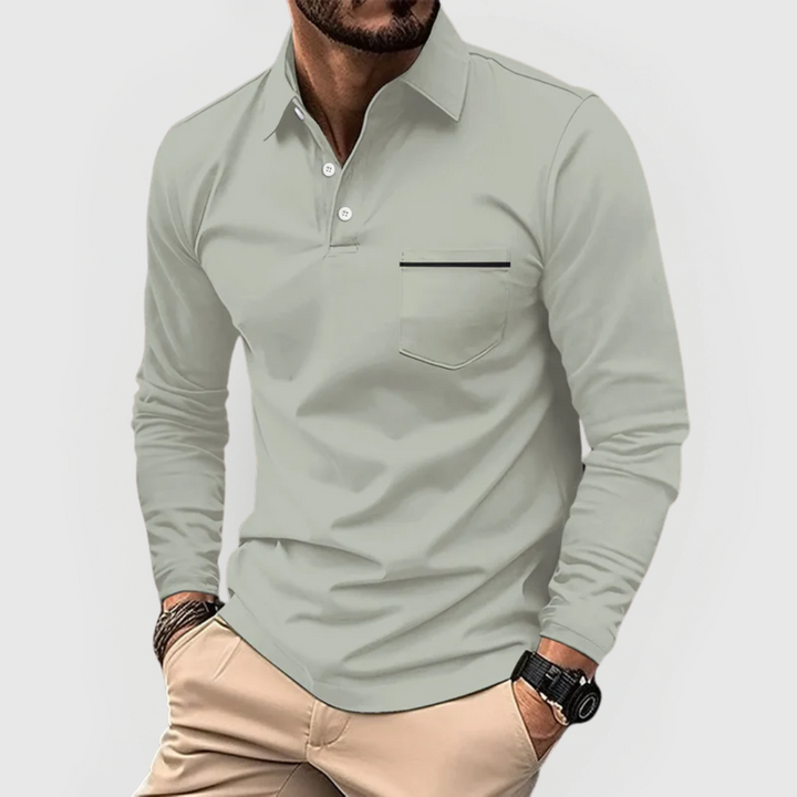 Wolfgang - Poloshirt mit Brusttasche - Produktansicht 10