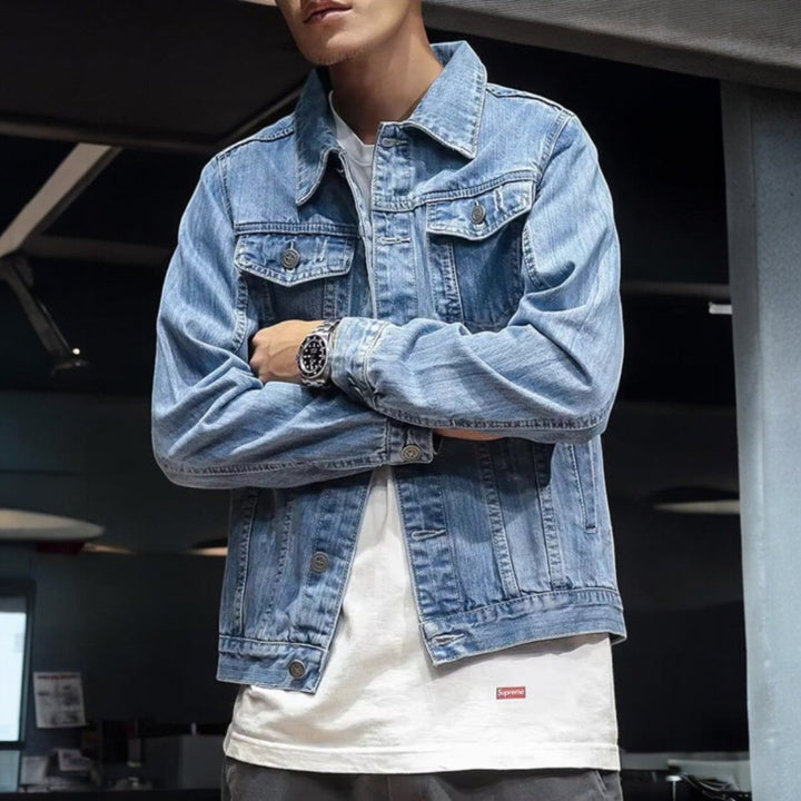 Drift Denim - Lässige Jeansjacke - Produktansicht 5