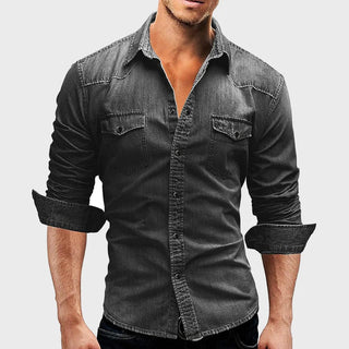 Alexander - Klassisches Denim-Hemd - Produktansicht 7
