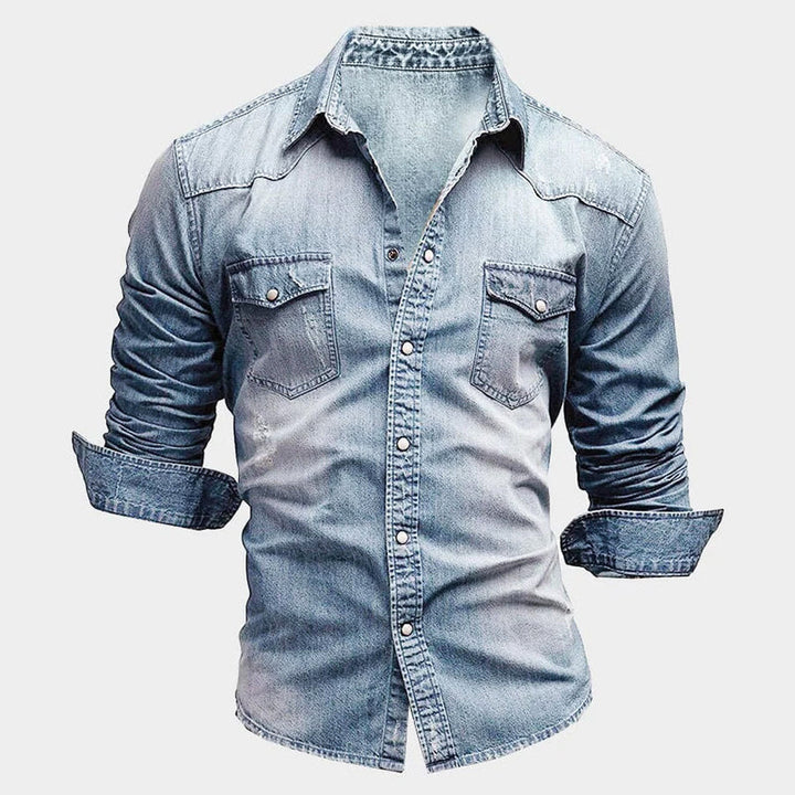 Alexander - Klassisches Denim-Hemd - Produktansicht 3