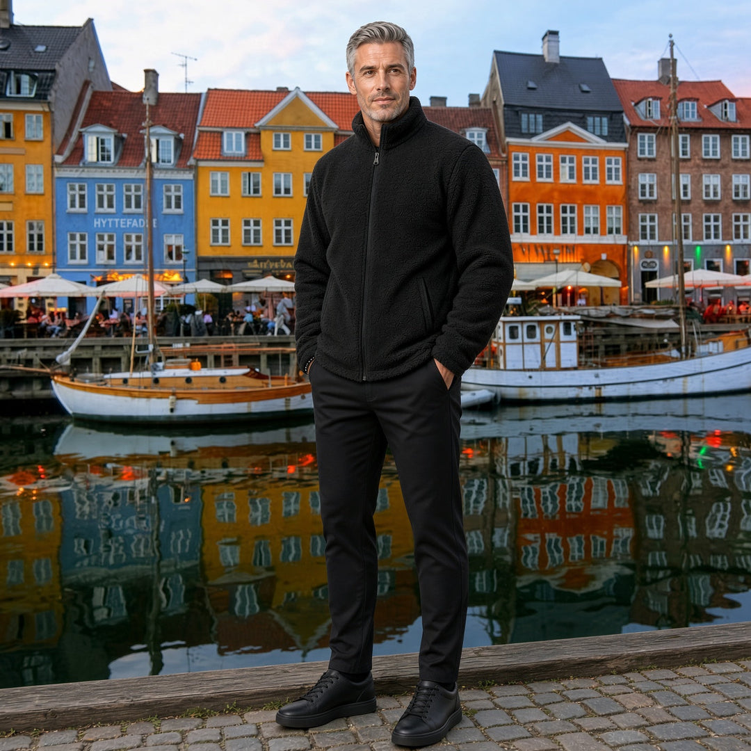 Hamlet – Herren-Fleecejacke mit hohem Wärmekomfort
