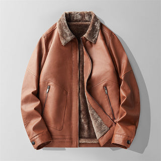Lusso - Gefütterte Lederjacke - Produktansicht 2