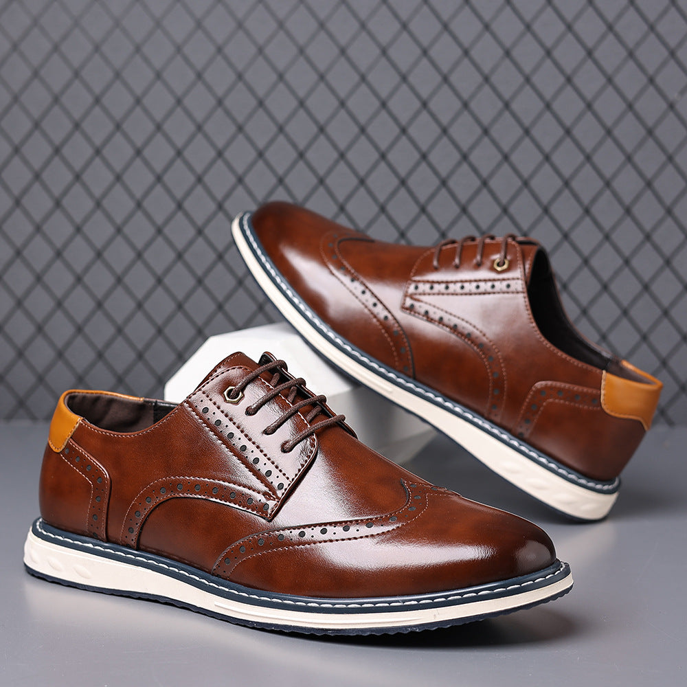 Cavaliere - Leder-Brogues für Herren - Produktansicht 2