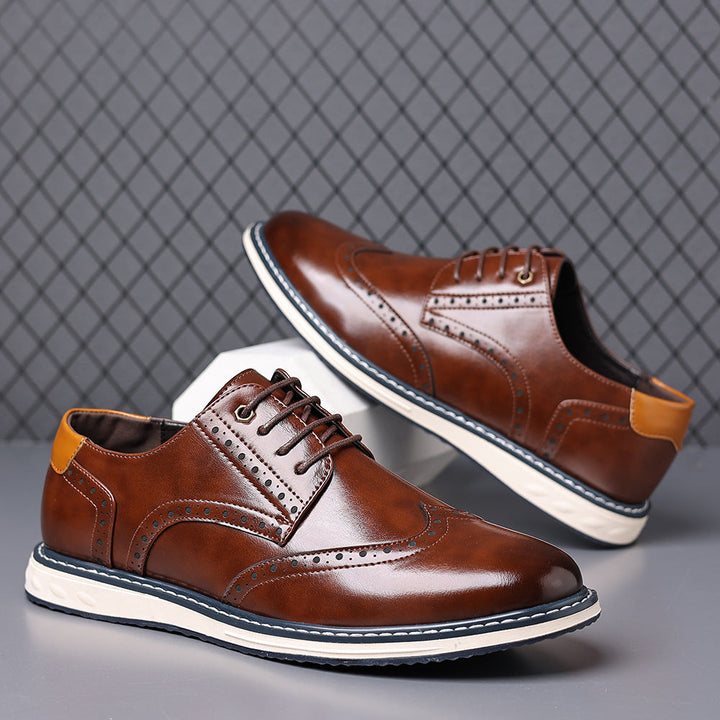 Cavaliere - Leder-Brogues für Herren - Produktansicht 2