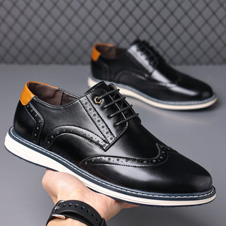 Cavaliere - Leder-Brogues für Herren - Produktansicht 3