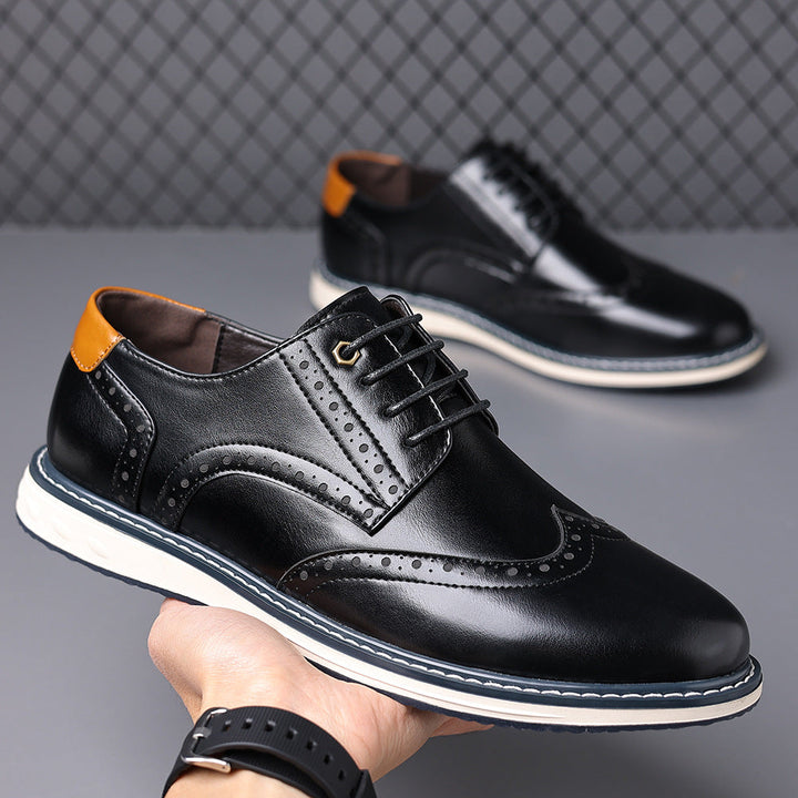 Cavaliere - Leder-Brogues für Herren - Produktansicht 3