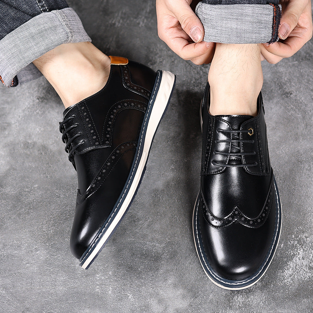 Cavaliere - Leder-Brogues für Herren - Produktansicht 4