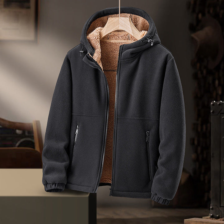 Alpino - Jacke mit Lammfleece-Optik - Produktansicht 4