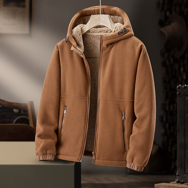 Alpino - Jacke mit Lammfleece-Optik - Produktansicht 3