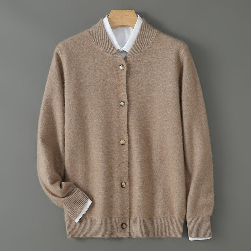 Whitmore – Herren-Kaschmir-Strickjacke mit Knopfleiste
