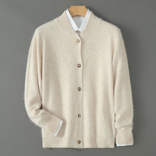 Whitmore – Herren-Kaschmir-Strickjacke mit Knopfleiste