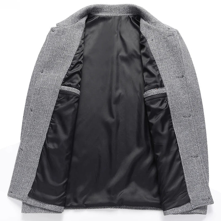 Venezia Herringbone - Vielseitige Herrenjacke - Produktansicht 5